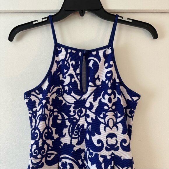Damask Halter Mini Dress - Picture 6 of 6